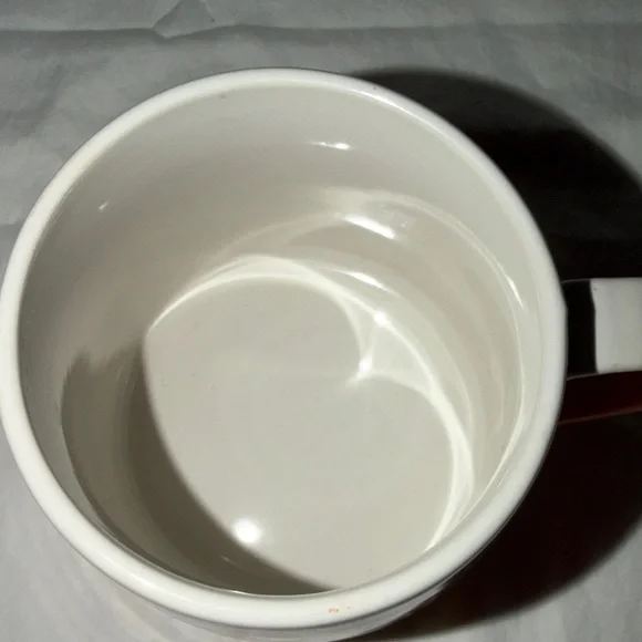 Be a Good Human Orange and White Mug - Picture 3 of 4